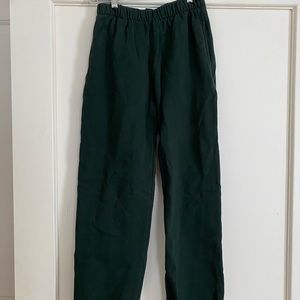 Brandy Melville Green Rosa Sweatpants